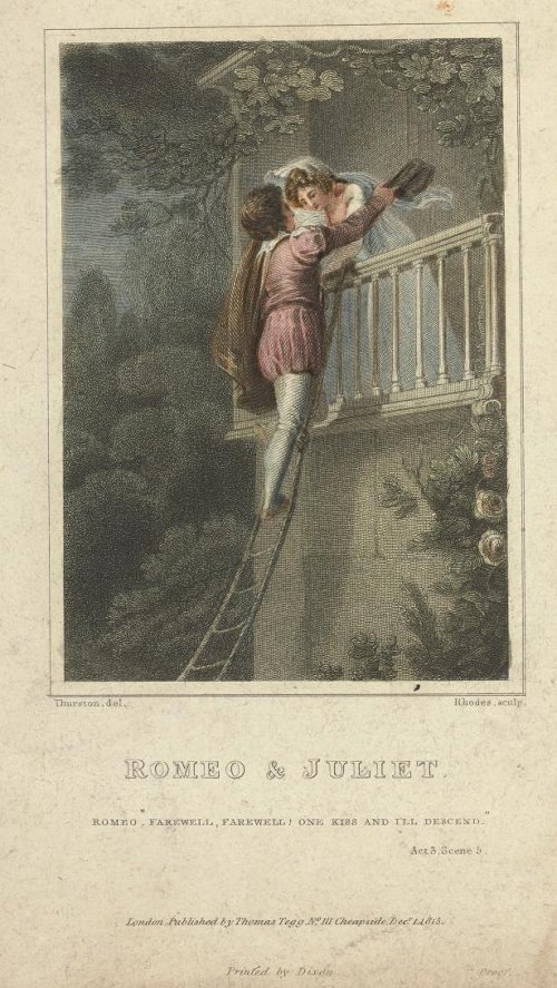Ричард Родес. Ромео и Джульетта. Акт III, сцена 5. Из собрания ГМИИ им. А.С. Пушкина.