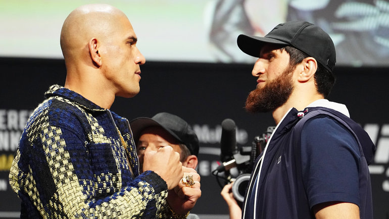    Алекс Перейра и Магомед Анкалаев. Global Look Press