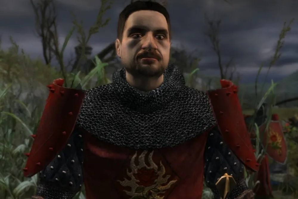     Родерик де Ветт, кадр из игры «Ведьмак» (2007)