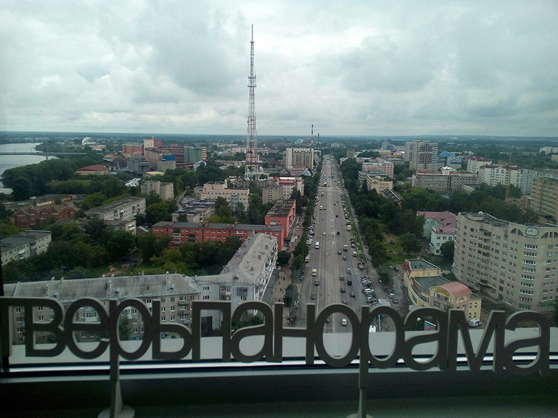 На телевышке в Твери распустятся розы и ромашки. Женщинам будет приятно