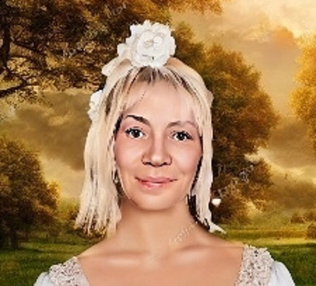 Надя Таеда. Картина маслом