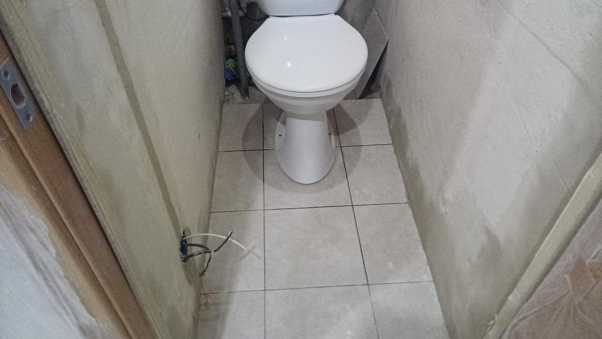 Теплый пол проведён