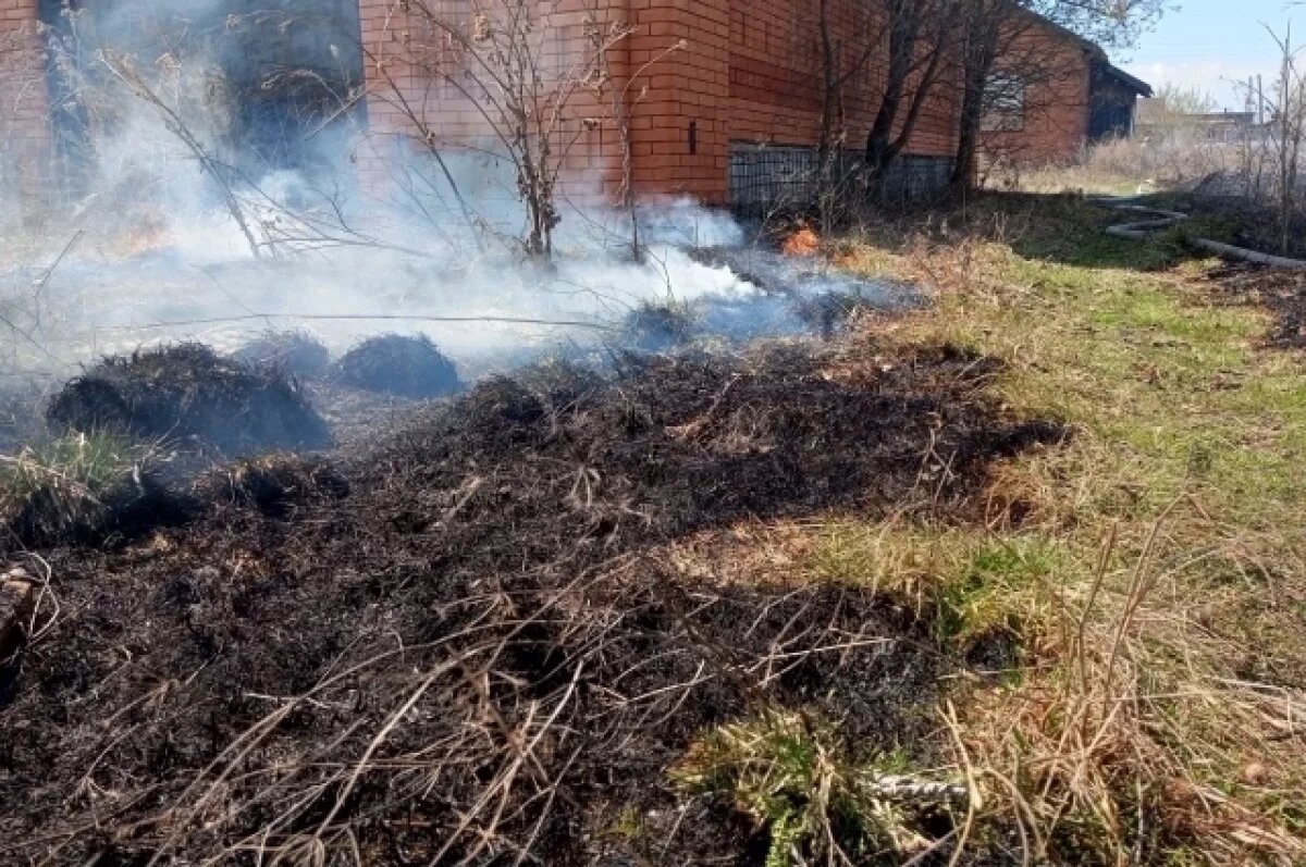    С 1 апреля ожидается установление пожароопасного сезона в Псковской области