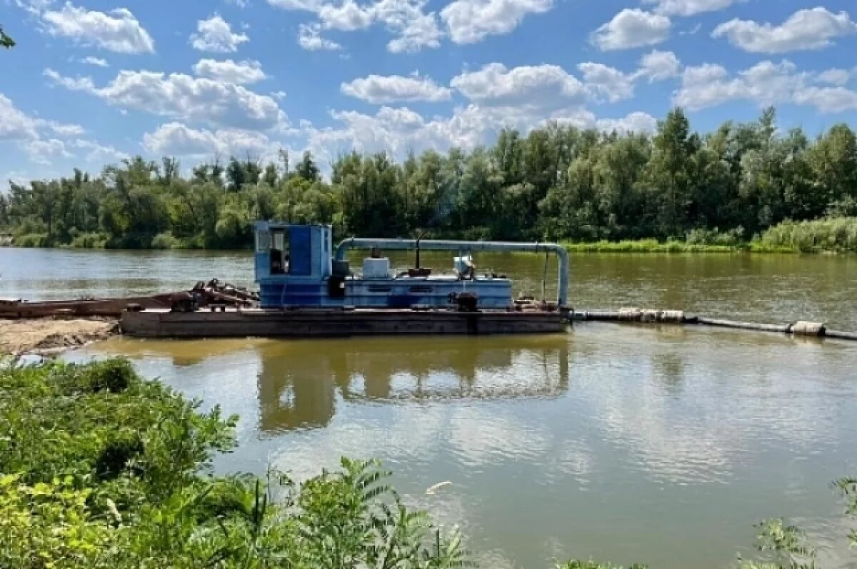    Расчистку реки Медведицы продолжат в 2025-м за 175 миллионов рублей