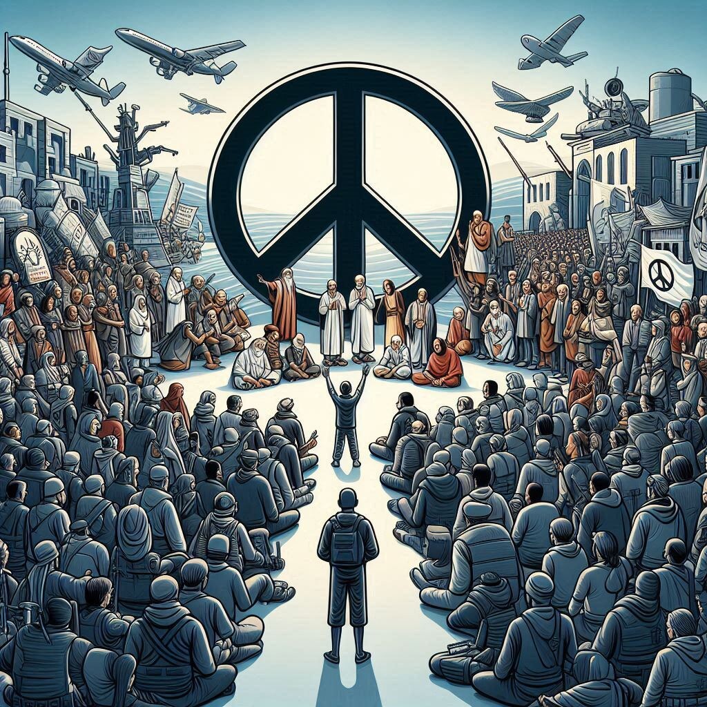 Путь к миру: ненасилие вместо войны в Украине