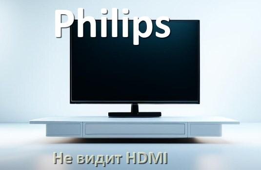 
Почему телевизор Philips не видит HDMI и не подключается