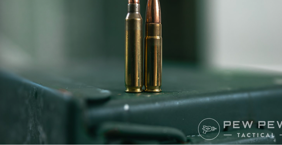 5,56×45 мм (слева) против .300 Blackout (справа)