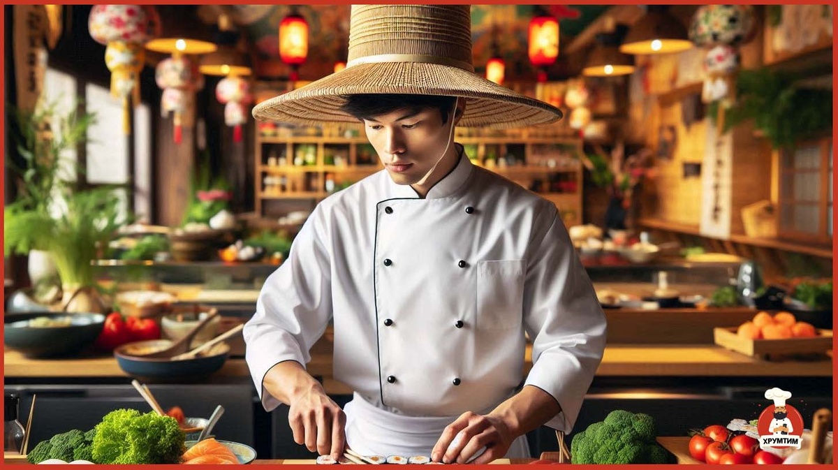 Японский повар