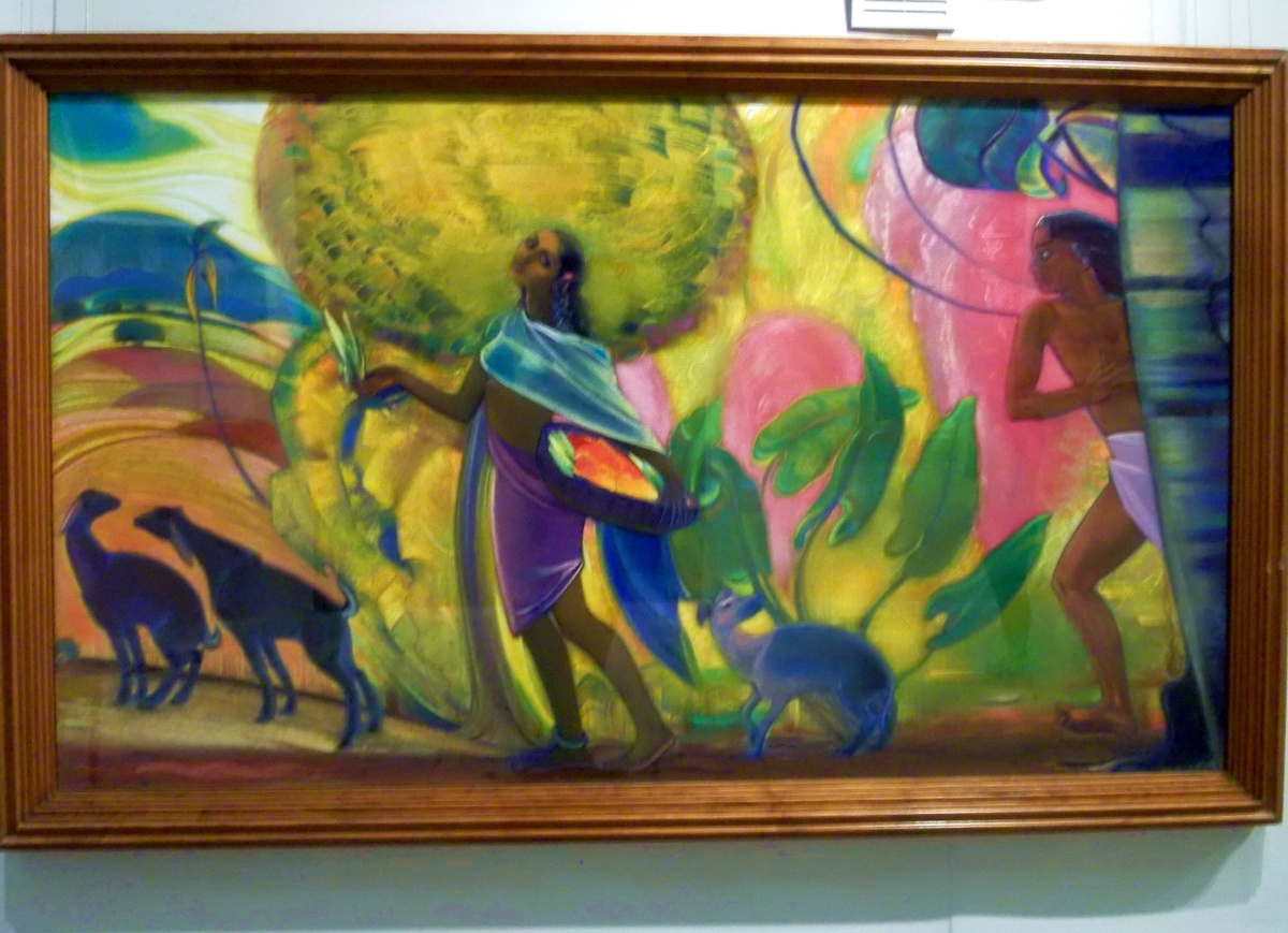 Картина С.Н. Рериха. Фото автора статьи