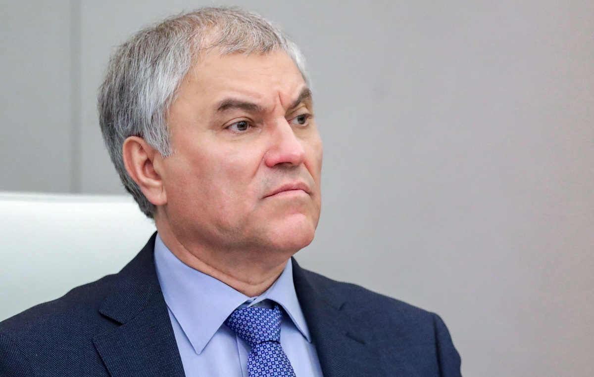   Спикер Госдумы РФ Вячеслав Володин  Пресс-служба Госдумы РФ/ТАСС