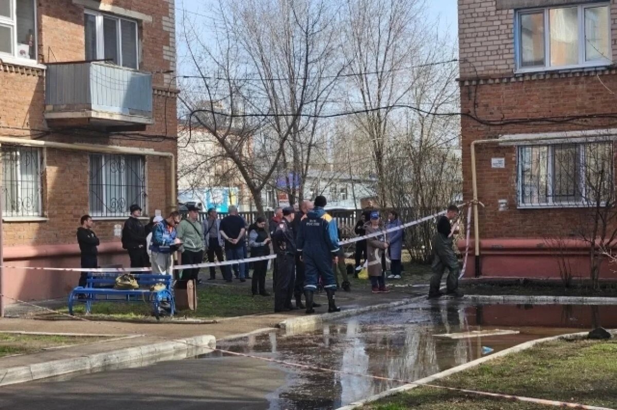    Оренбург во время паводка-2024