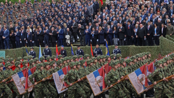    В параде Победы в Москве примет участие подразделение ВС Сербии Алина Городниченко