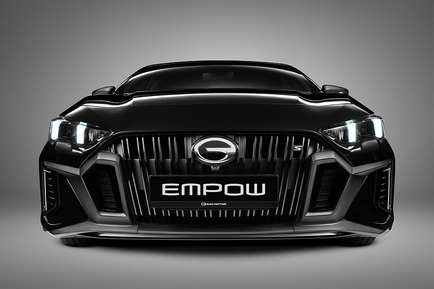   Российский офис GAC пока поделился только этим изображением седана. Судя по всему, это оспортивленный Empow GL