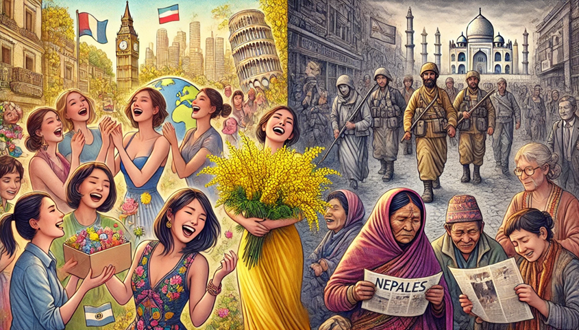 Традиции празднования 8 марта по миру