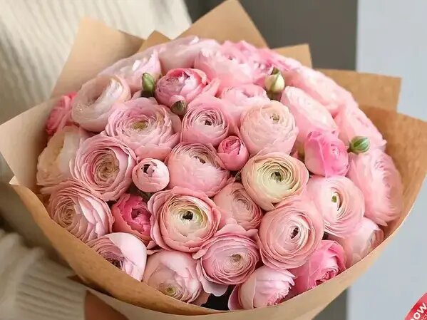    Розовый букет невесты от AzaliaNow Вера Курилыч