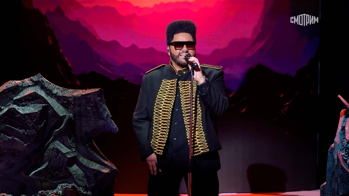 Жан Милимеров  в образе The Weeknd