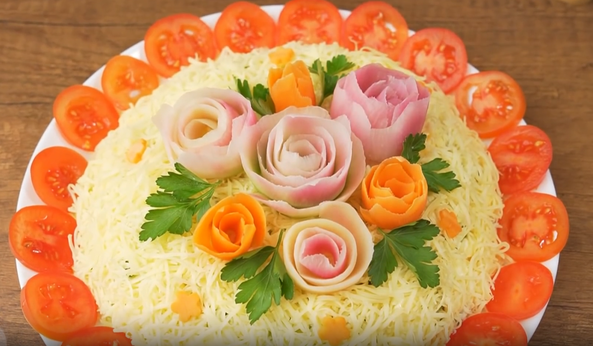 Салат «8 марта»