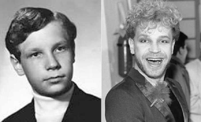 Борис Моисеев в молодости
