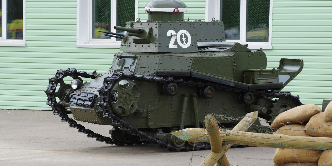 Броня России. Первый отечественный танк - МС-1, 1925