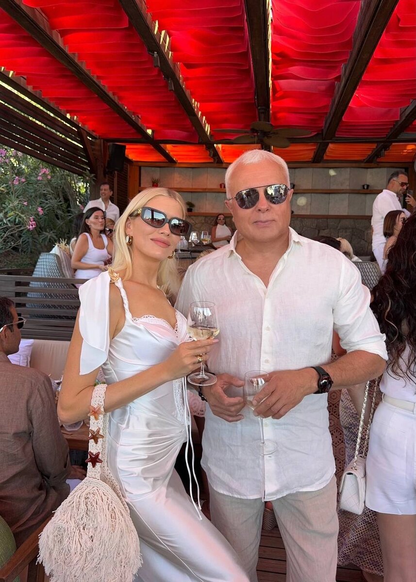    Елена Перминова, Александр Лебедев. Фото: соцсети