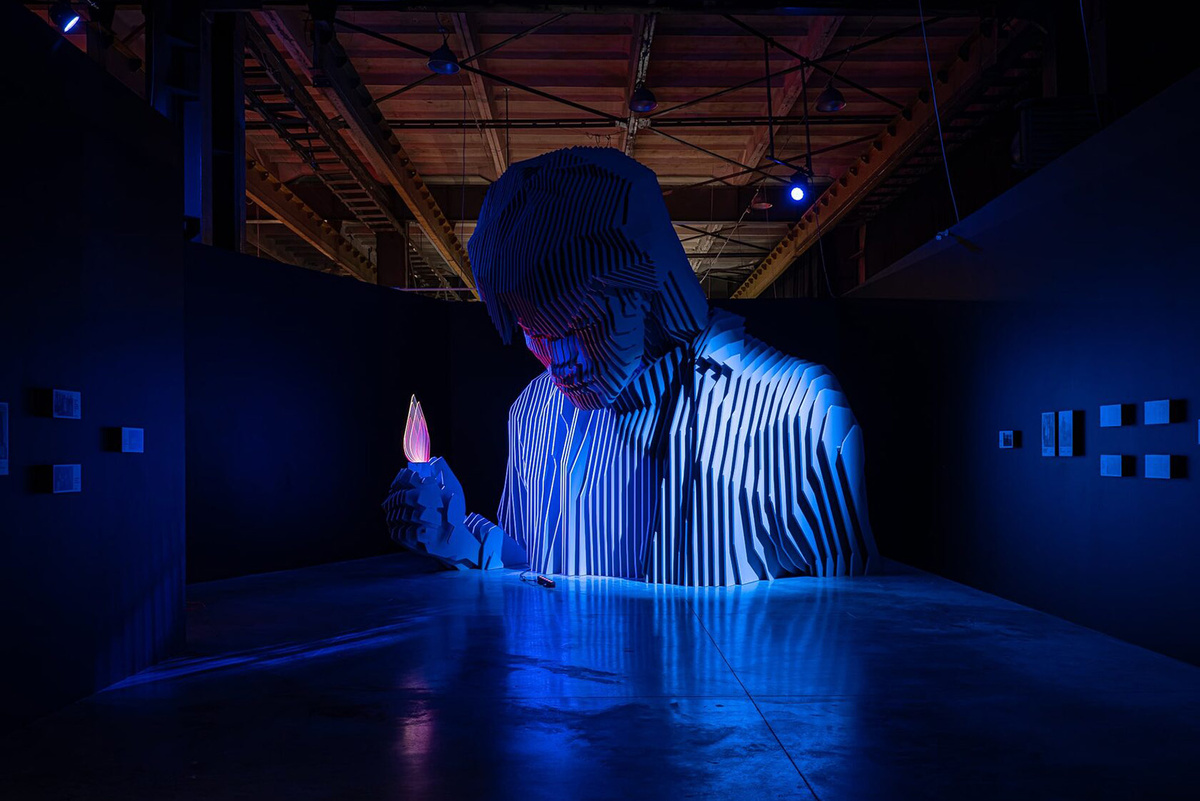    Экспозиция выставки «Виктор Цой. Легенда»