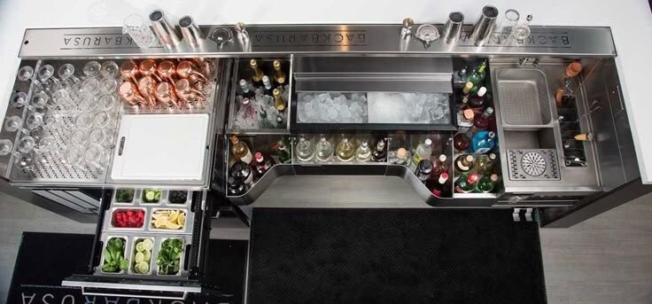 Рисунок2. Коктейльная станция.