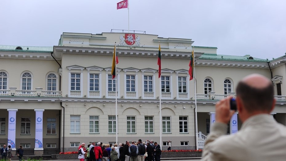    Вильнюс, Литва. Вид на президентский дворец. Автор фото: ИТАР-ТАСС/ Владимир Смирнов