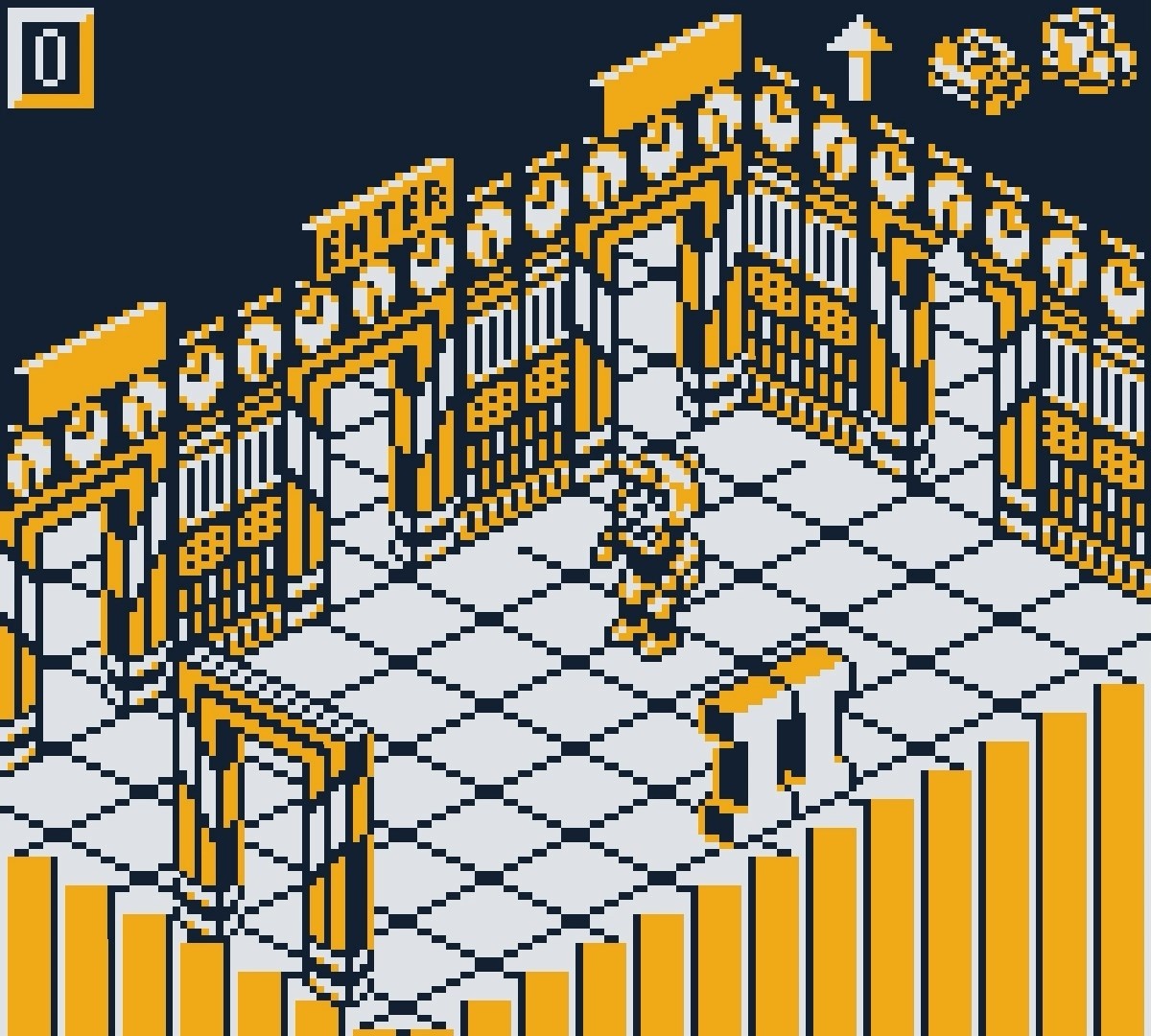 Лобби второго этажа игры.