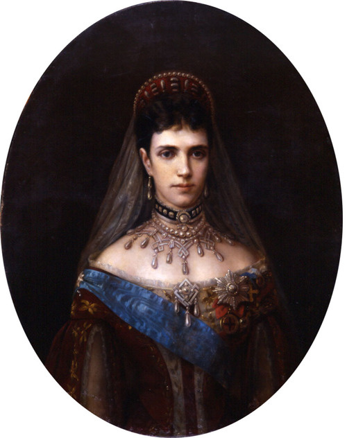 Василий Худояров, Портрет императрицы Марии Фёдоровны, жены императора Александра III