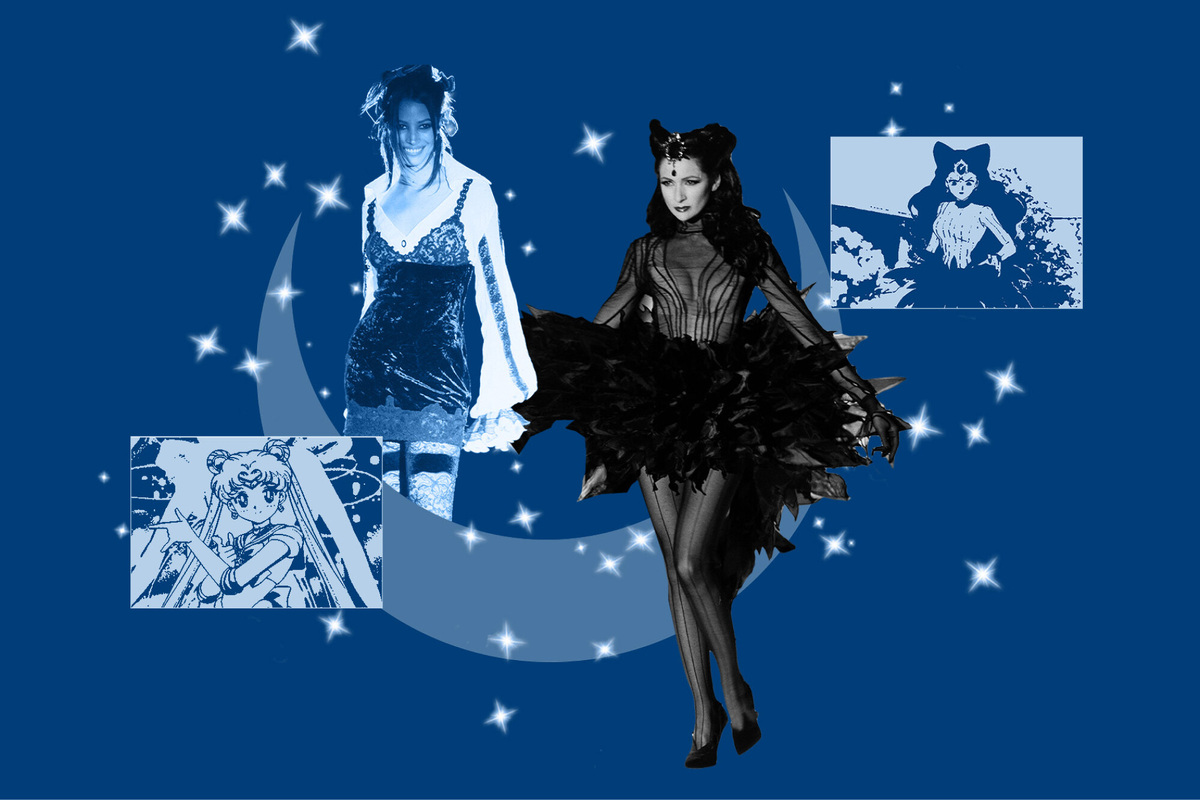    Мудборд: как героини «Сейлор Мун» носили кутюрные наряды Dior и Versace