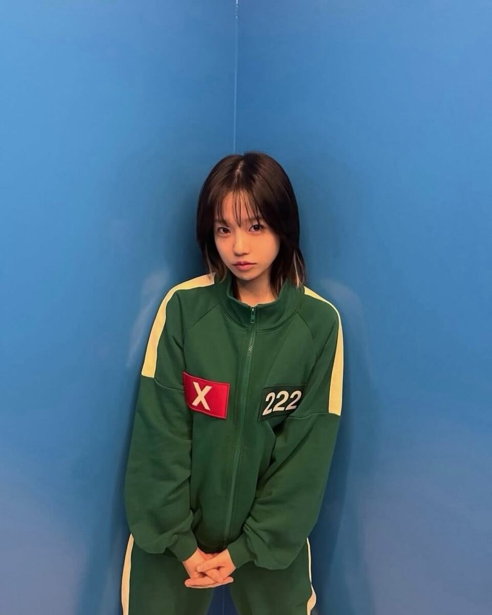    Чо Ю Ри на съемках сериала «Игра в кальмара»Соцсети