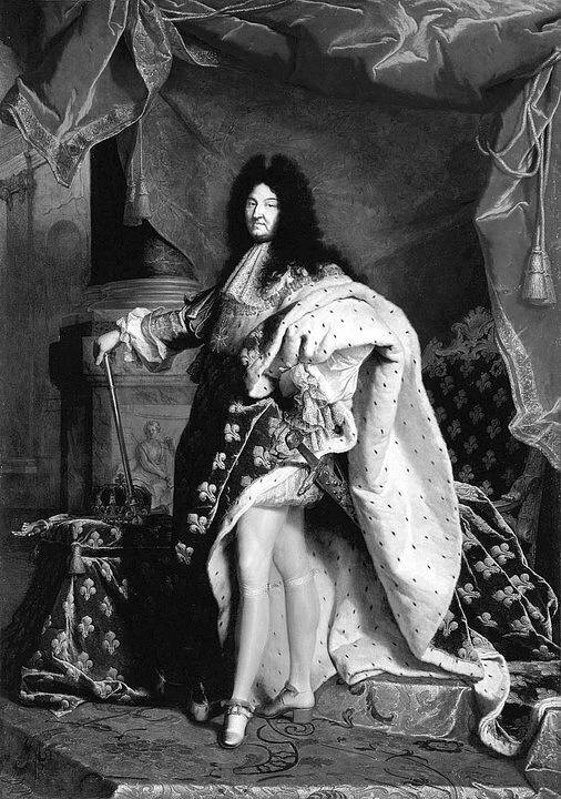 Гиацинт Риго. Людовик XIV. 1701. Лувр, Париж