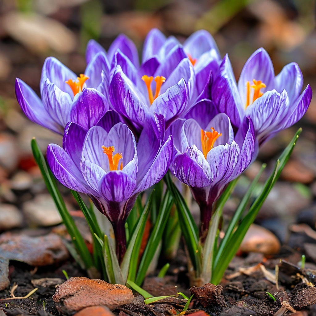 Крокусы