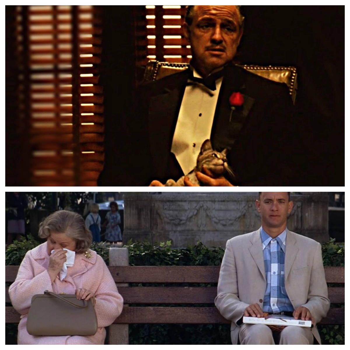 Форрест гамп и Крестный отец.