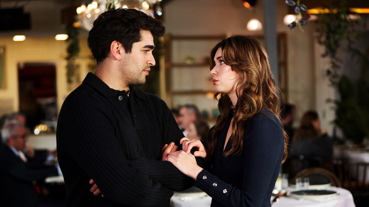 Ферит и Сейран. Кадр из новой 97 серии сериала Зимородок