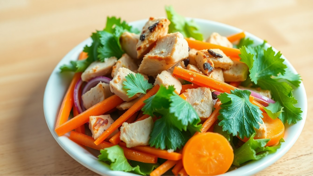 Салат с курицей и морковью: 9 простых шагов к идеальному блюду