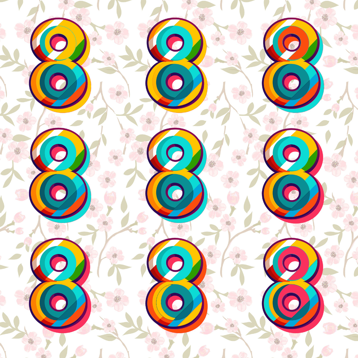 Здесь есть две одинаковые цифры