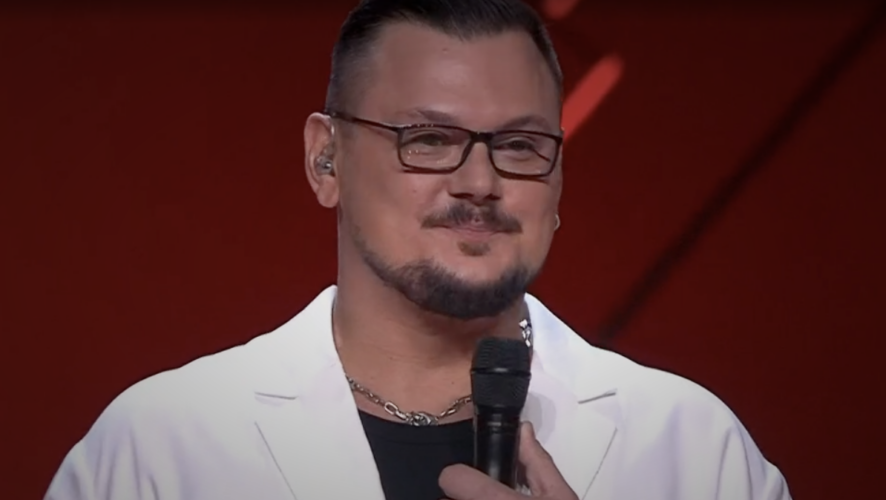    Фото: скриншот записи шоу "Голос" на "Первом канале"