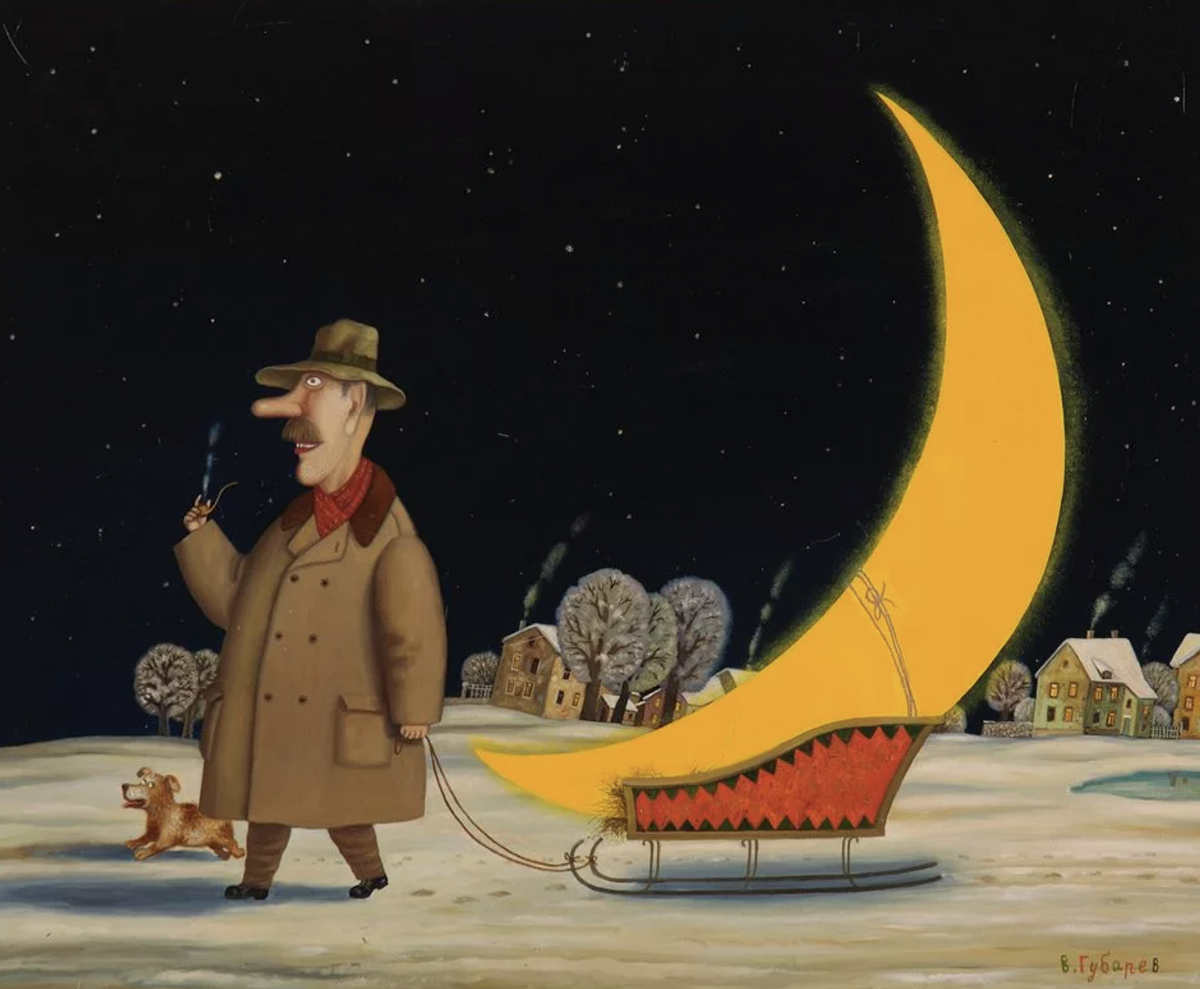 Художник Валентин Губарев