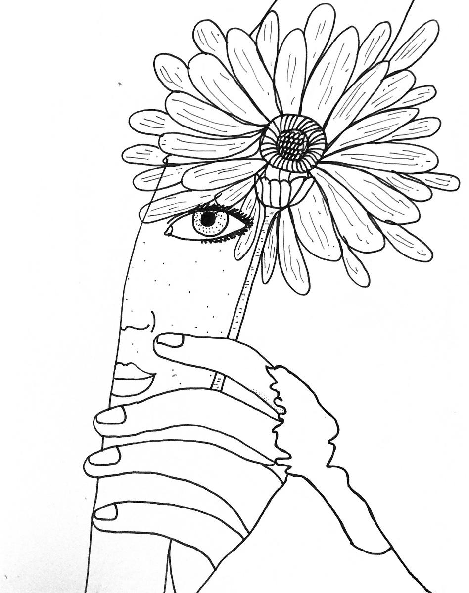 Работа из скетчбука INSIDE of Me Dark woods vol 9 (1) — 3 марта 2025