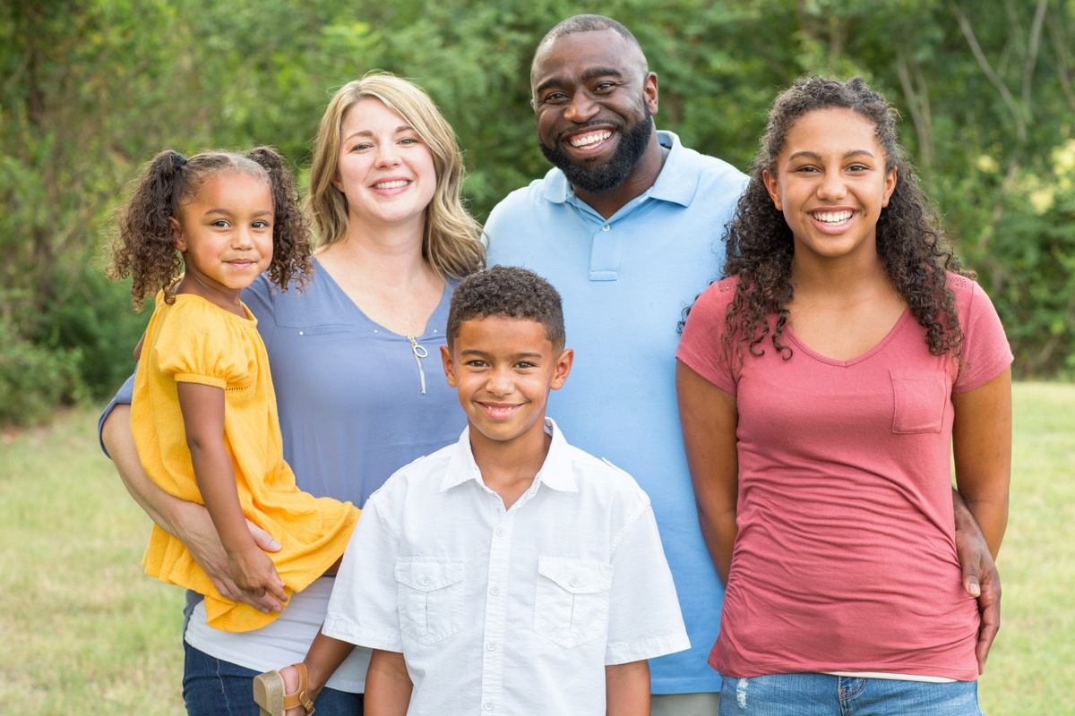 Евро-африканская семья