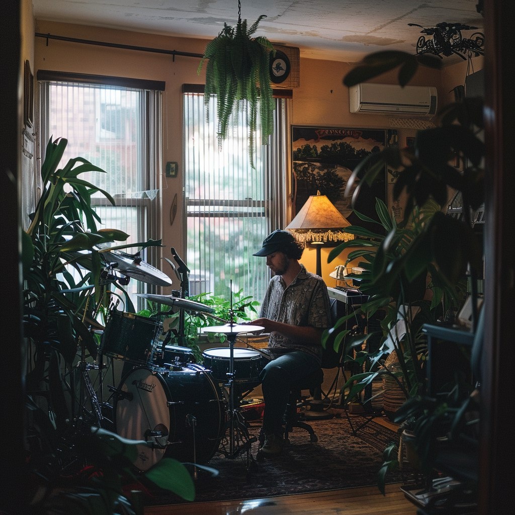 Весёлый сосед глазами нейросети Midjourney 