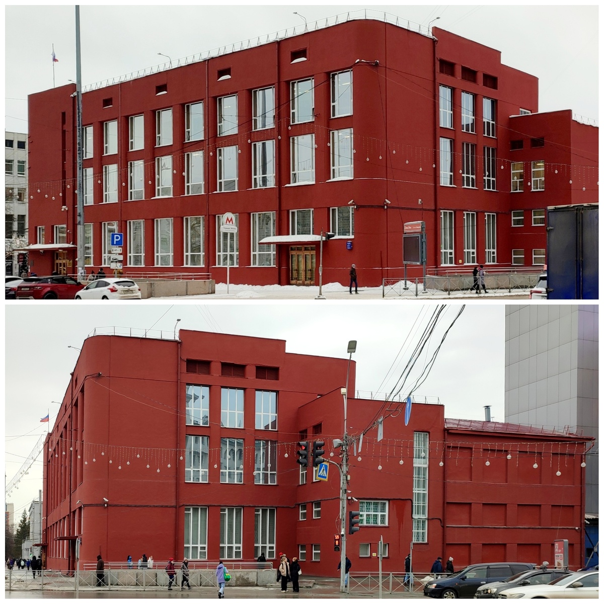 Госбанк... Как много в этом слове! Денег и не только 😂 Деньги хранились в правом крыле, без окон которое