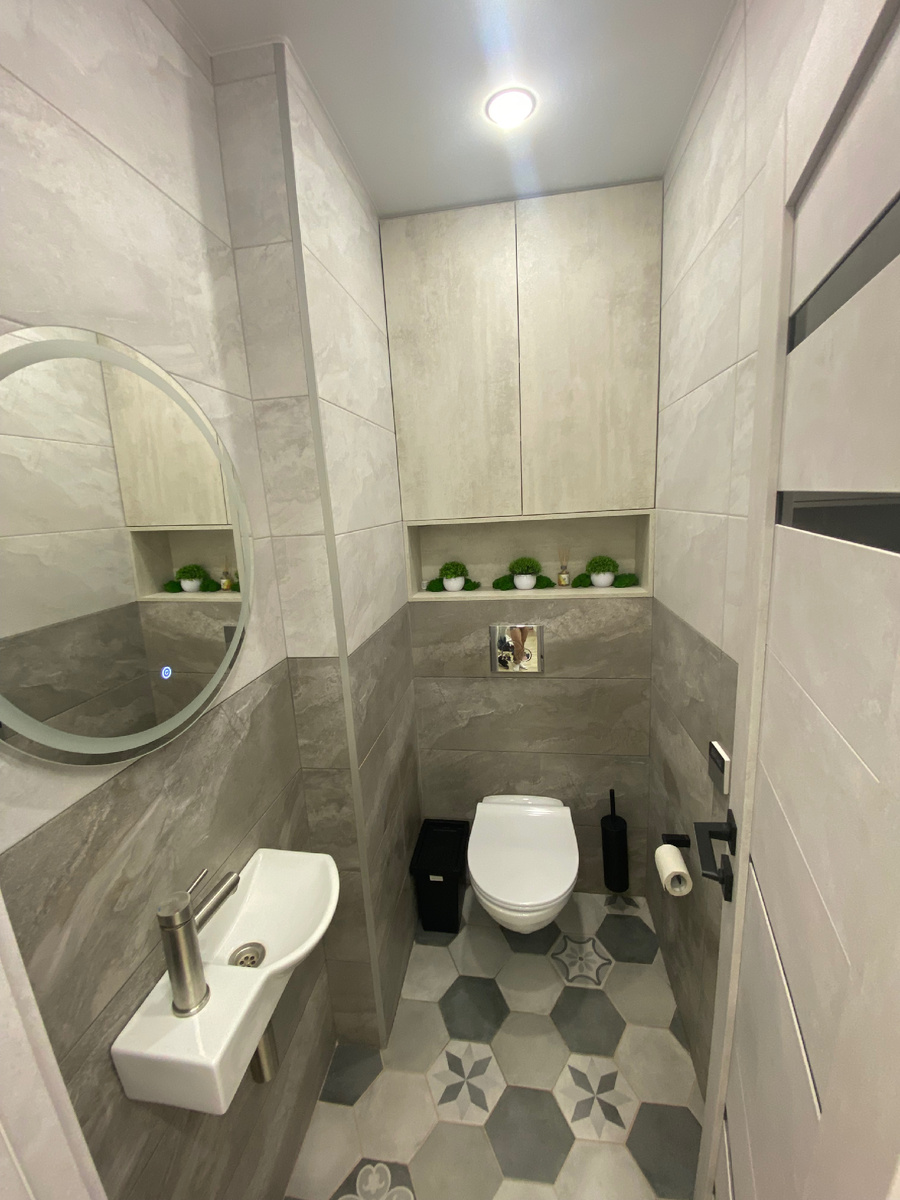 Как получился мой гостевой туалет