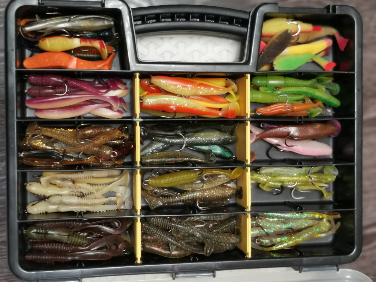 Первая половина "судакового"ящика...