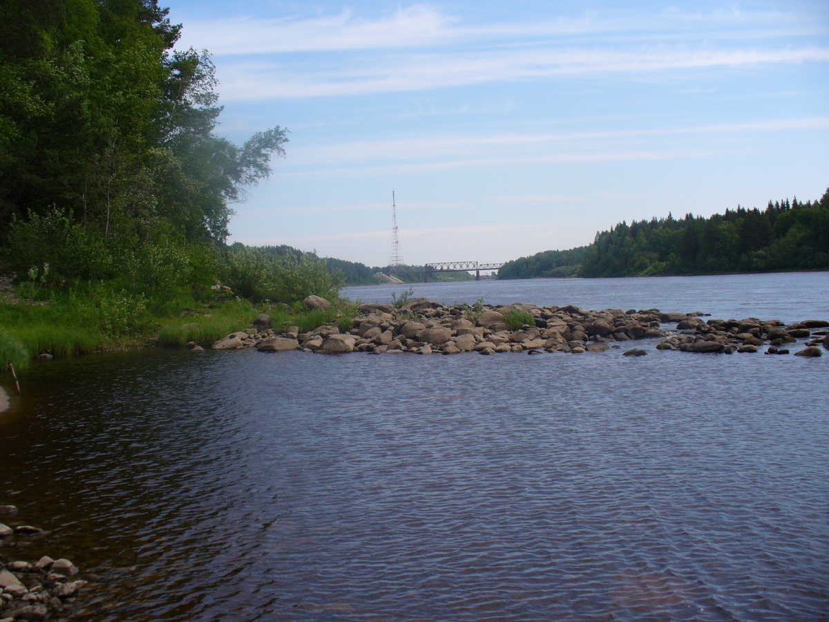Здесь я ловил щук на маниху