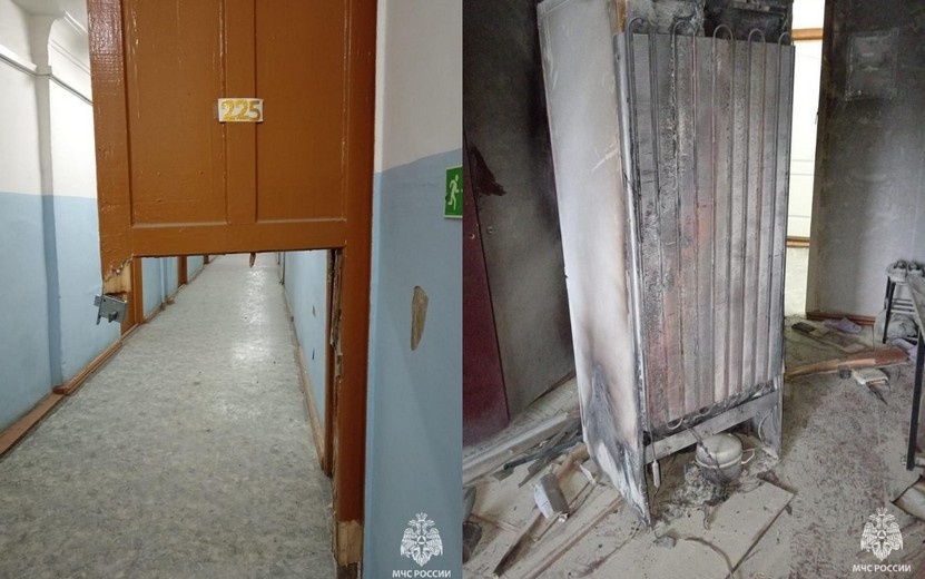    130 студентов эвакуировали из-за пожара в общежитии в Ижевске