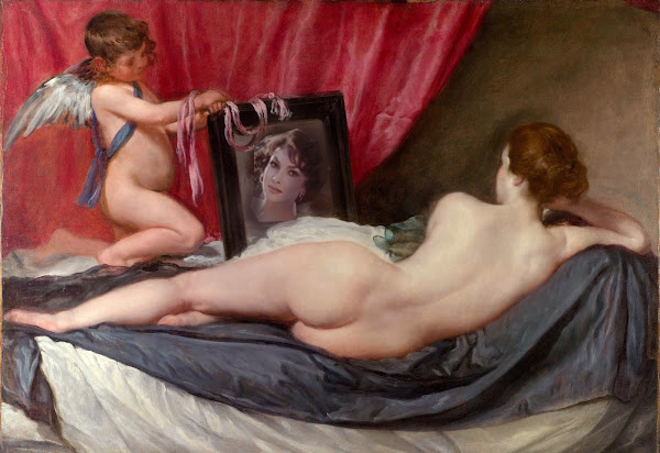 Фотошоп: в зеркале лицо Лоллобриджиды