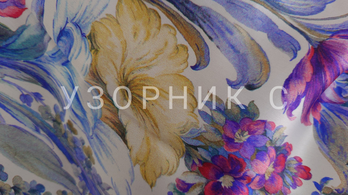 Фрагмент платка Предчувствие любви, фото автора