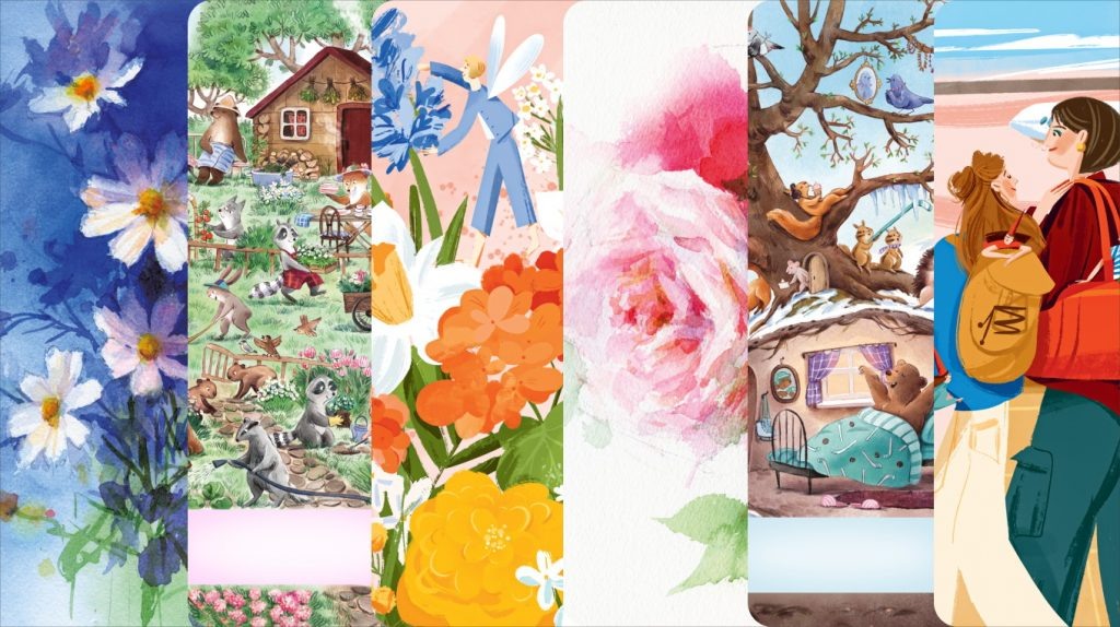     Обои для телефона — с иллюстрациями из книг МИФа. Март 2025 Антон Бахарев